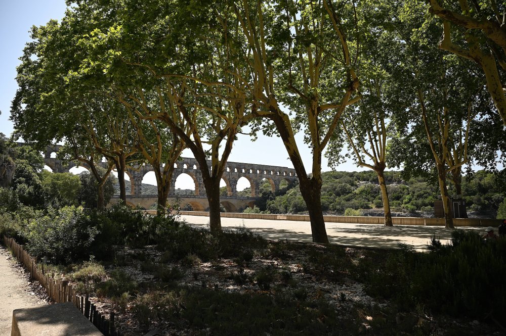 ©František Podzimek, Francie – Římský akvadukt Pont du Gard