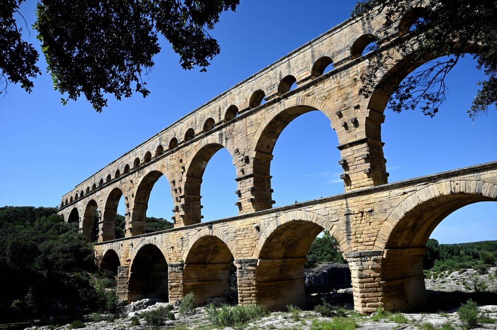 ©František Podzimek, Francie – Římský akvadukt Pont du Gard