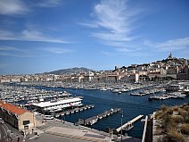 ©František Podzimek, Francie – Starý marseillský přístav Vieux Port a katedrála Notre Dame de la Garde